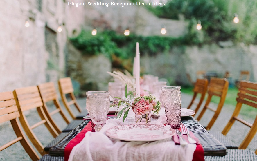 Elegant Wedding Reception Decor Ideas
