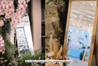 DIY Wedding Welcome Sign Mirror